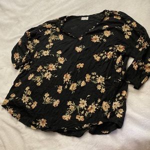 Floral Top from Maurice’s; size: 3 (3X)
